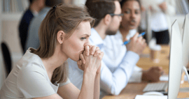 confused employee first day